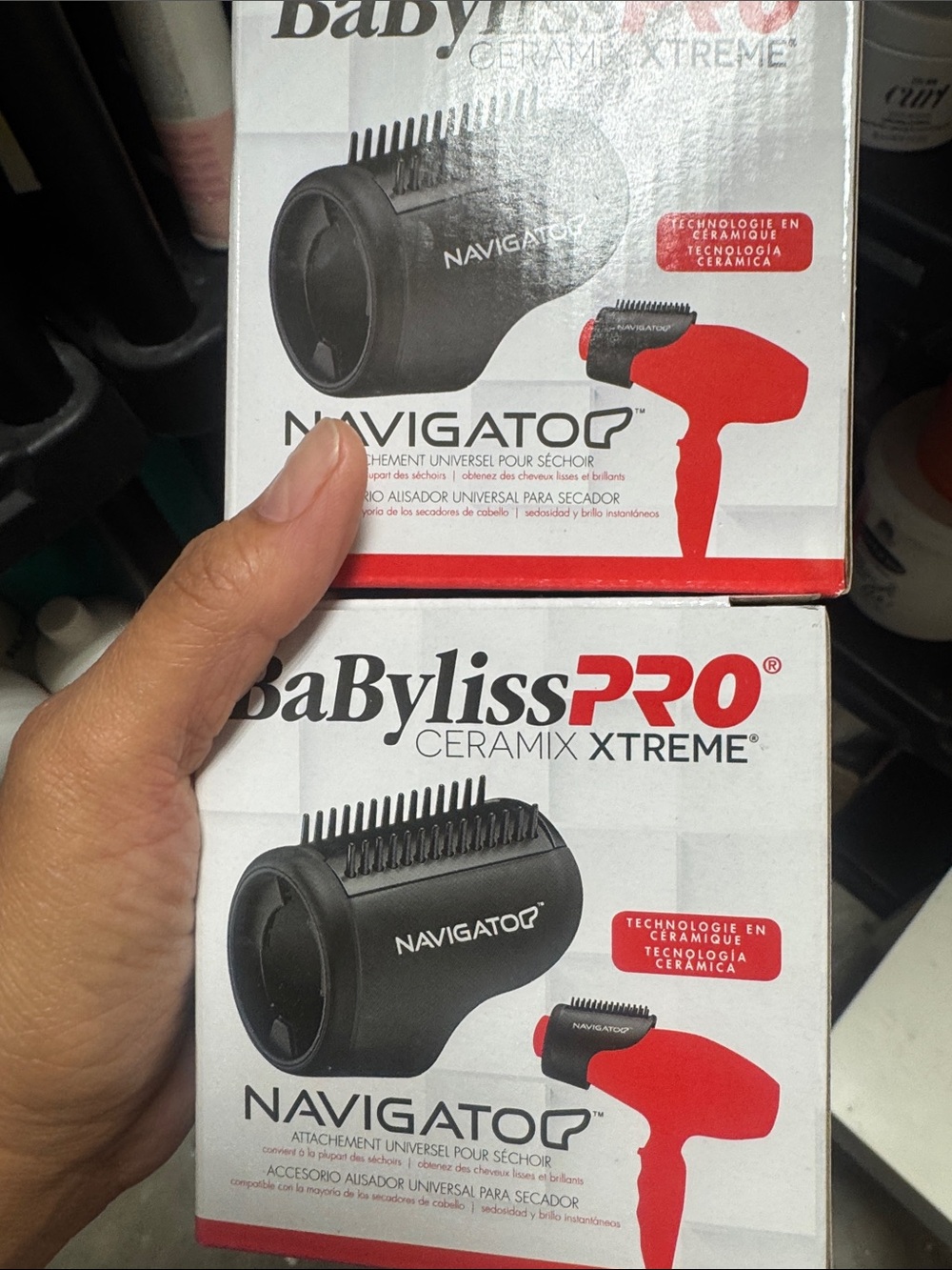 BaByliss PRO Navigator Dryer Attachment – Red/Black